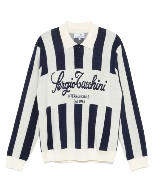 Sergio Tacchini Blue Gioco Polo Shirt for men