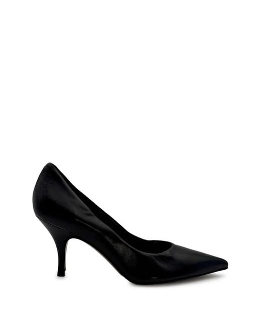 Guglielmo Rotta Black Pointed Pumps