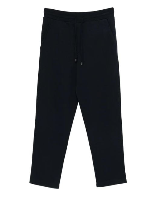 Canali Blue Drawstring Track Pants for men