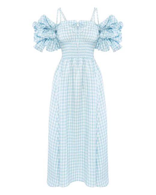 Vestido Midi Arle Sleeper de color Blue