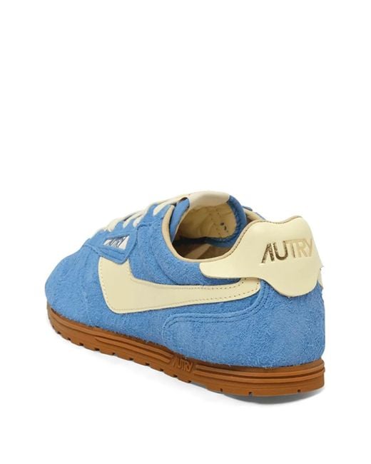 Autry Blue Windspin Sneakers for men