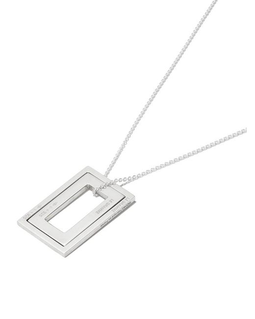 Le Gramme White Accumulation Necklace