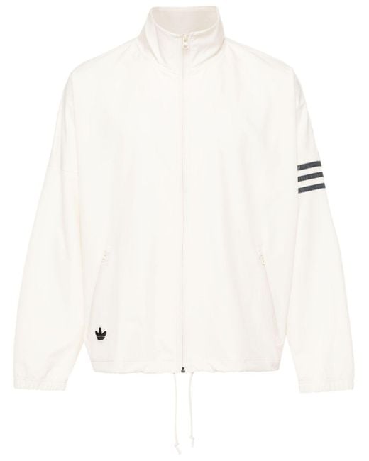 Adidas White Neuclassics Lightweight Track Jacket for men