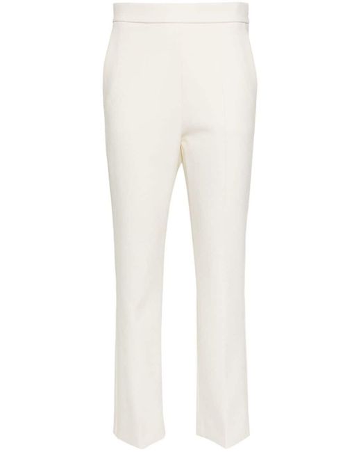 Max Mara White Nepeta High-waist Tailored Trousers for men