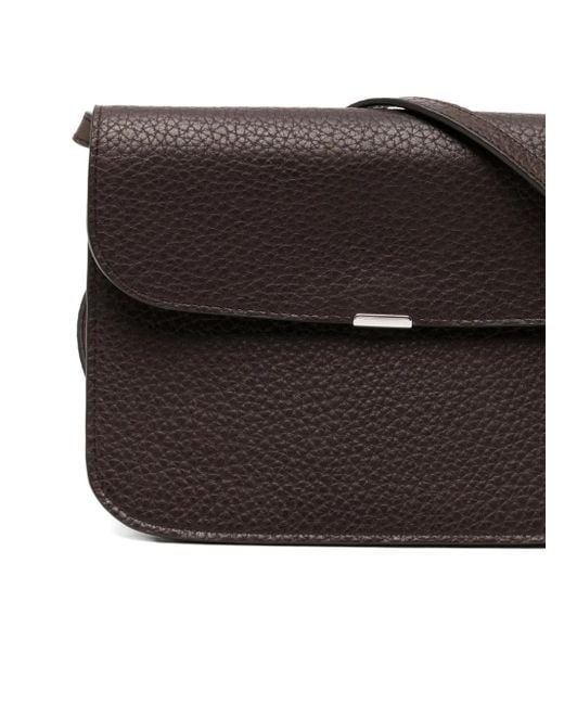 Lemaire Black Soft Tab Mini Bag