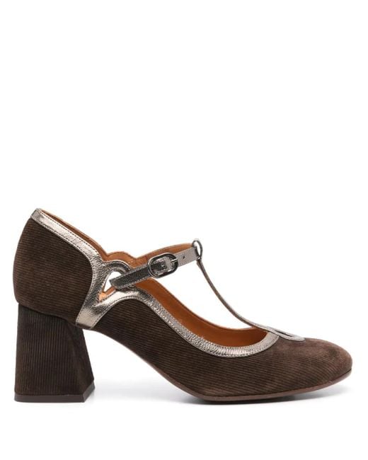 Chie Mihara Grady 60mm パンプス Brown