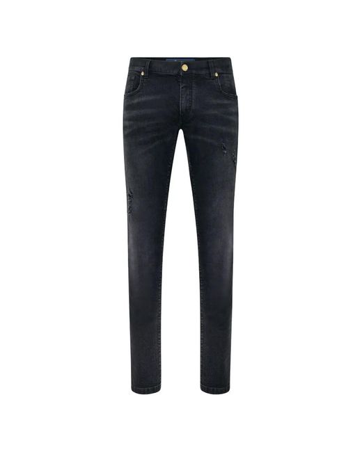 Billionaire Blue Straight-Cut Jeans for men