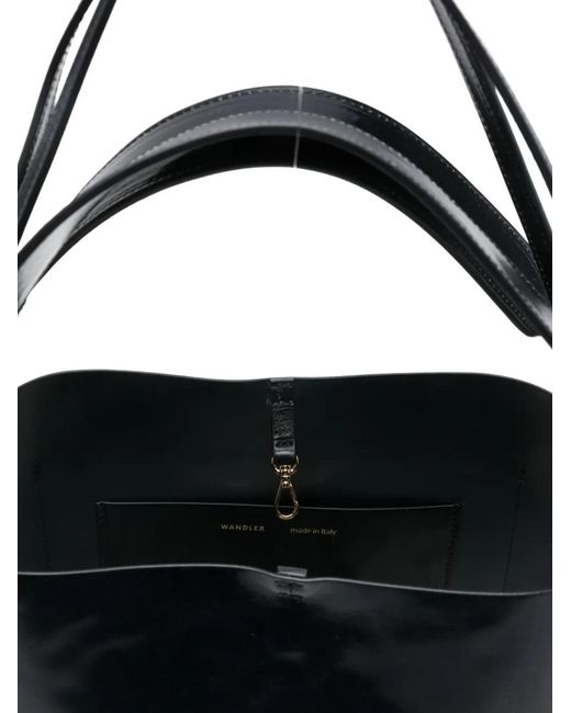 Wandler Black Hortensia Tote Bag