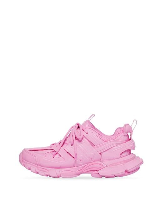 Balenciaga Pink Track Tonal Sneakers