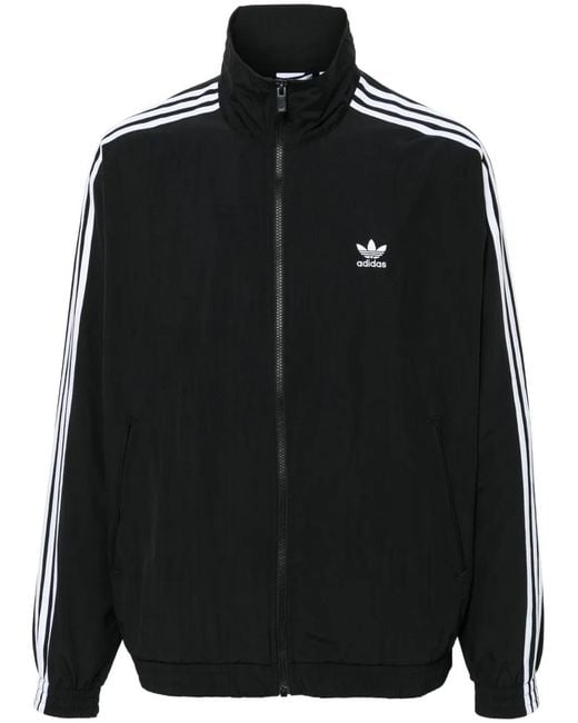 Adidas Black Adicolor Firebird Jacket for men