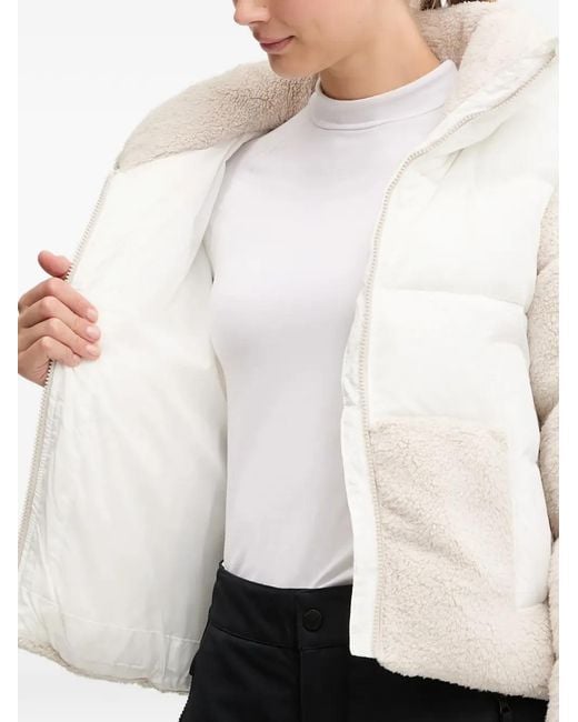 Columbia White Leadbetter Point Panelled Jacket
