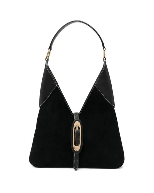 Michael Kors Black Medium Cornelia Hobo Shoulder Bag