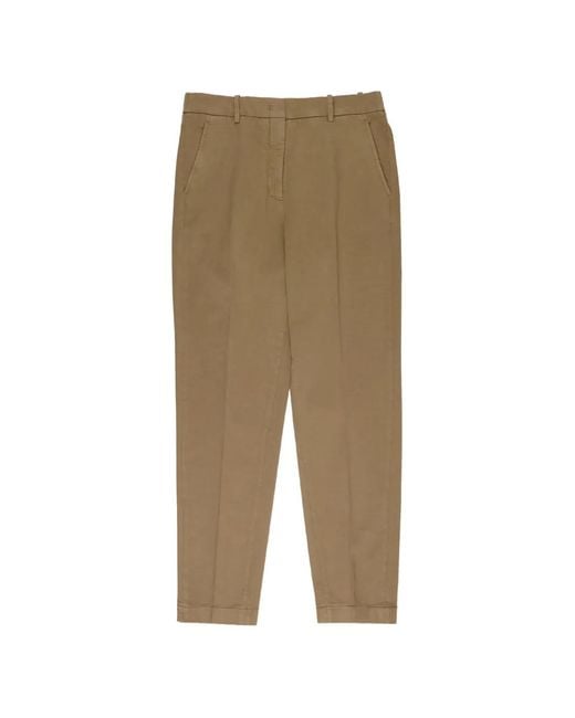 Incotex Natural Belt-Loop Trousers