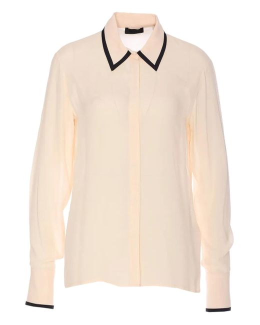 Liu Jo Natural Button-Up Shirt