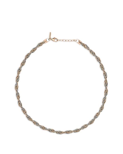 Collana Spring Rope di Desmo in Metallic