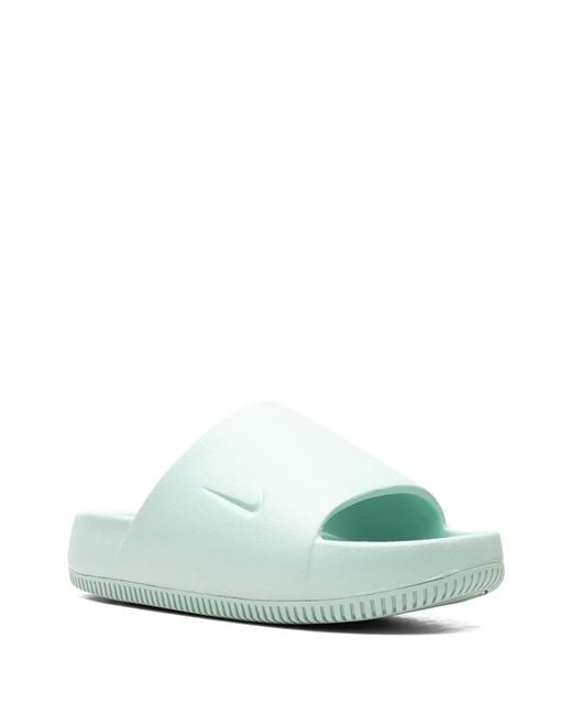 Nike Green Calm Slides