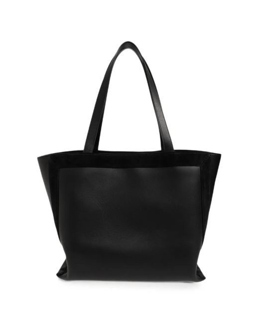 Wandler Black Medium Ida Leather Tote Bag