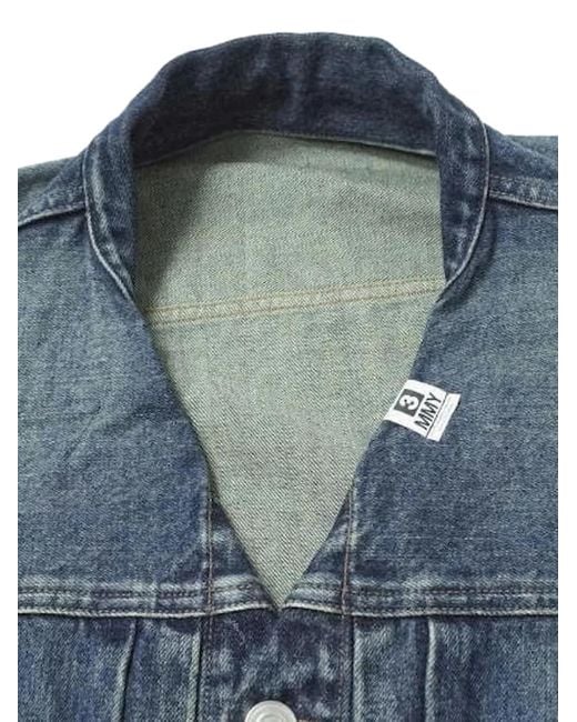 Button-up jacket Maison Mihara Yasuhiro de hombre de color Blue