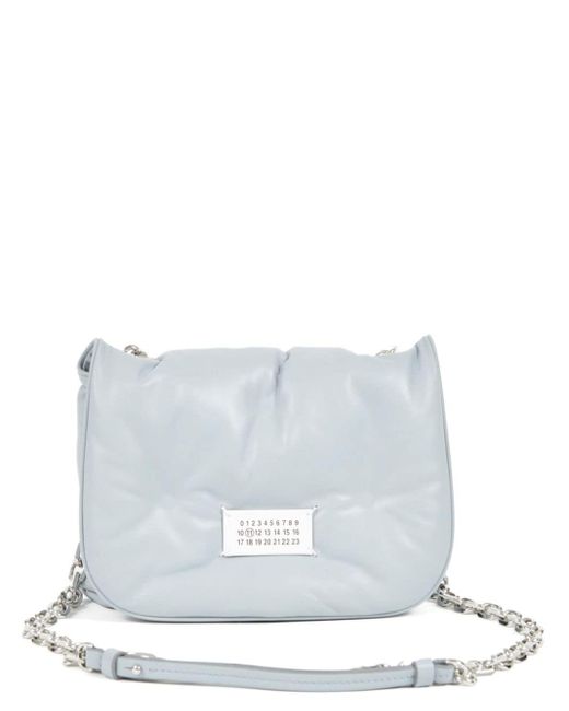 Maison Margiela White Small Glam Slam Flap Cross Body Bag
