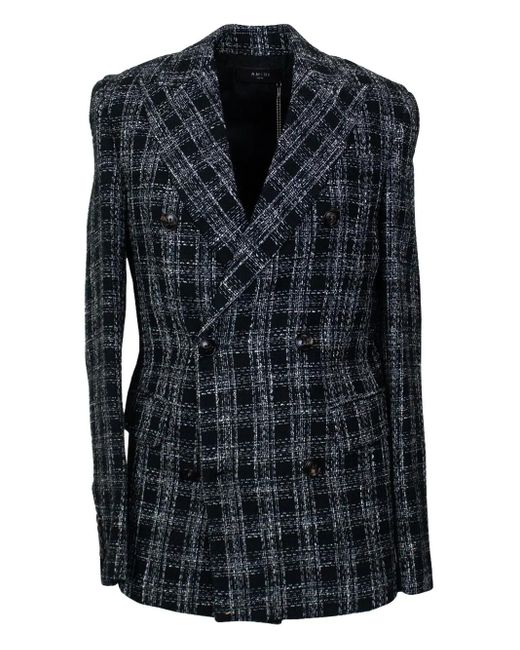 メンズ Amiri Bouclé Blazer Black