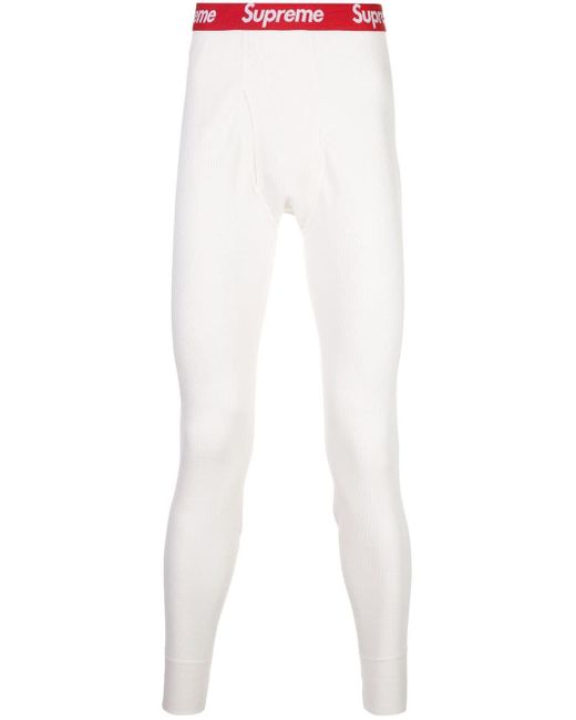 Supreme Cotton Hanes Thermal Pants in 