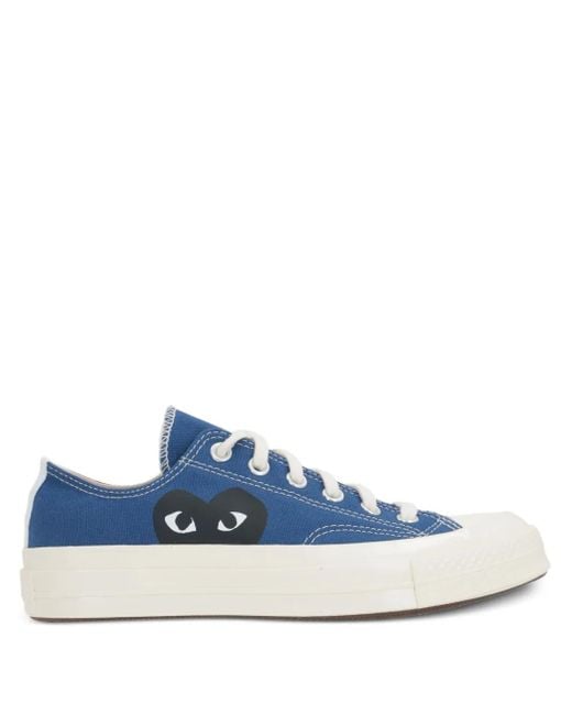 COMME DES GARÇONS PLAY Blue X Converse Chuck 70 Ox "Cdg Play" Sneakers
