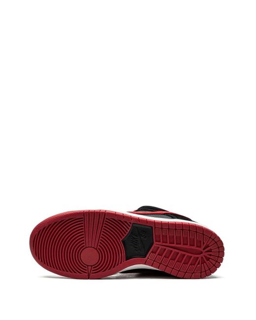 Nike Red Dunk Low Pro Sb "Jpack" Sneakers
