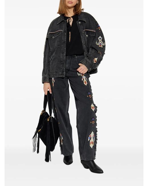 Isabel Marant Blue Oris Blouse