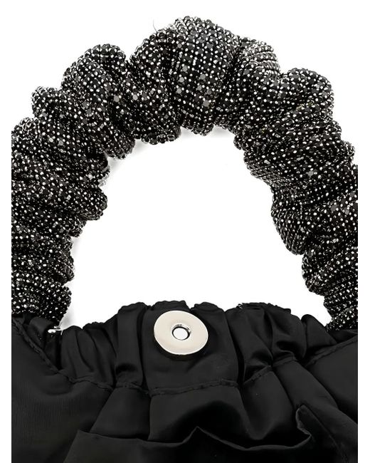 Twentyfourhaitch Black Angela Aura Tote Bag