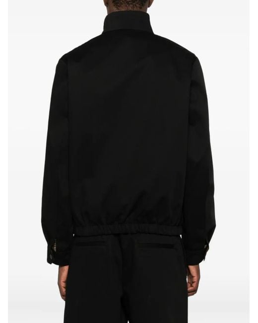 Our Legacy Black Twill Bomber Jacket for men