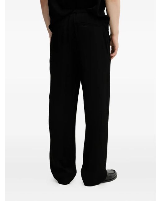 Nanushka Black Drawstring Trousers for men