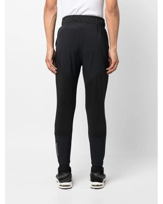 Rossignol Black Panelled Performance Track Pants for men