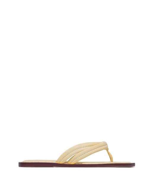 Bernardo White Miami Knotted Strap Sandals