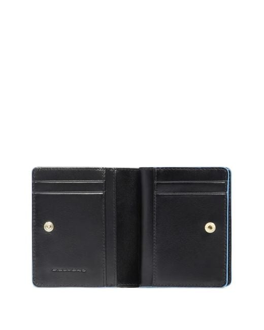 Piquadro Black Leather Wallet