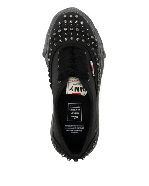 Maison Mihara Yasuhiro Stud Low-top Trainers Black