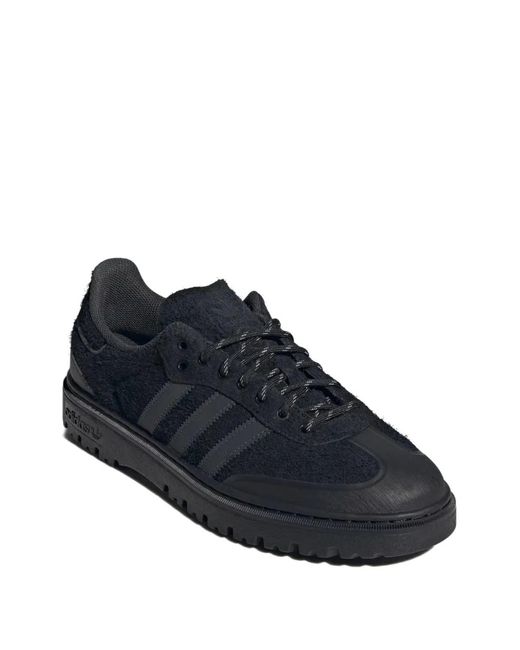 Adidas Blue Samba Winterized Sneakers for men