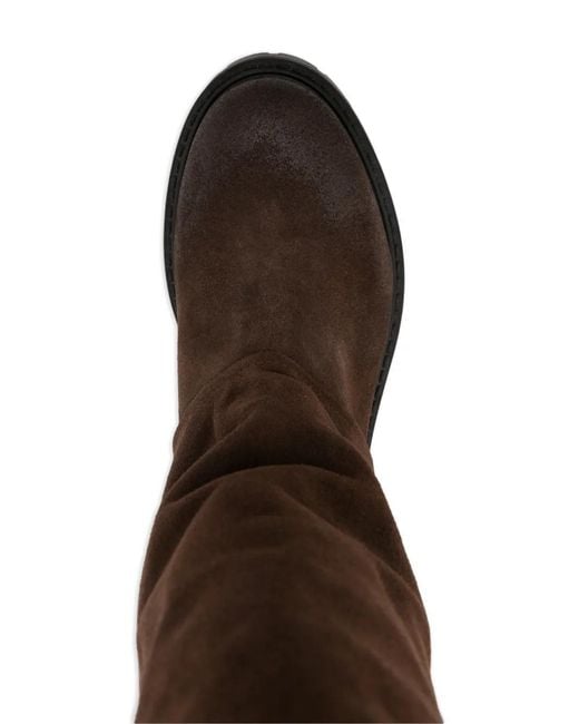 METISSE Brown Bottines À Boutons 40 Mm