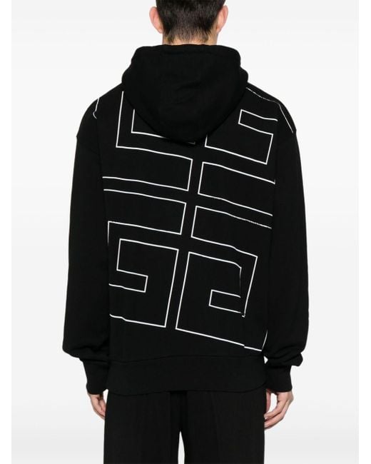 Givenchy Hoodie mit Logo-Print in Black für Herren