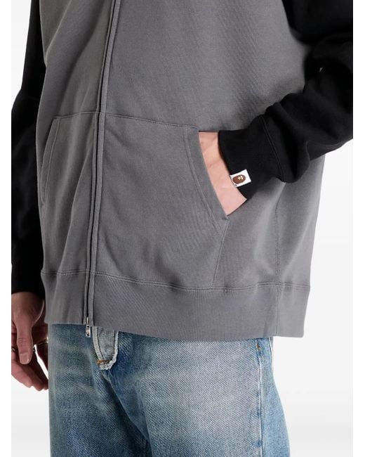Felpa Con Cappuccio di A Bathing Ape in Gray