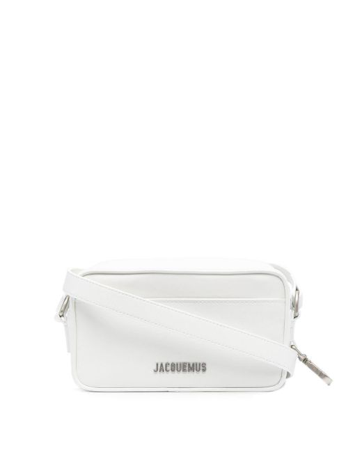 Jacquemus Leather Le Crossbody Bag in White Lyst