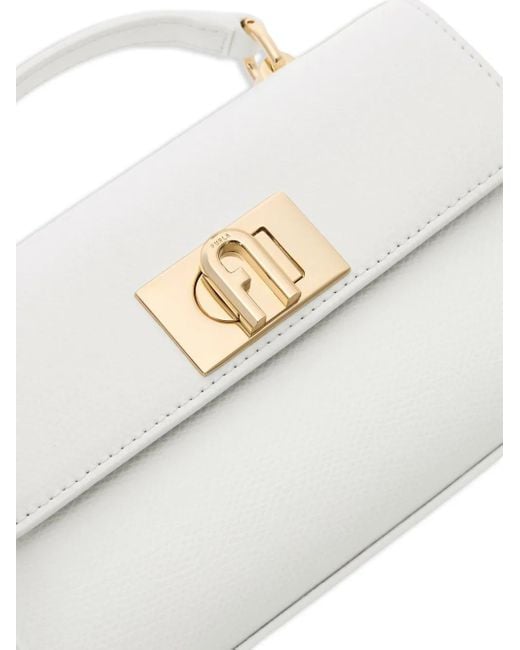 Borsa Tote 1927 Mini di Furla in White