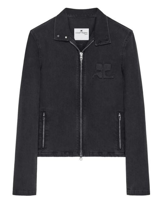 Veste À Fermeture Zippée Courreges pour homme en coloris Black