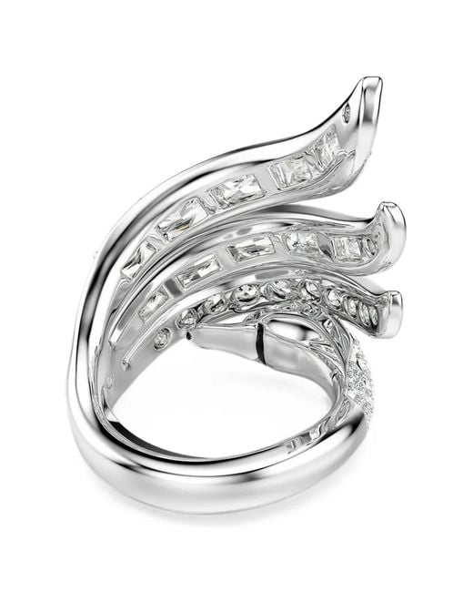 Swarovski Gray Vienna Crystal-Embellished Ring