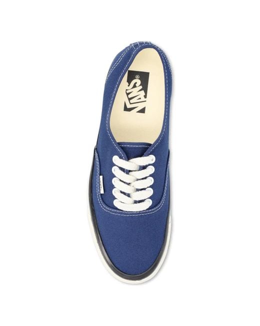 Vans Blue Premium Authentic Canvas Sneakers