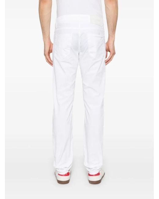 Jacob Cohen Nick Hose in White für Herren