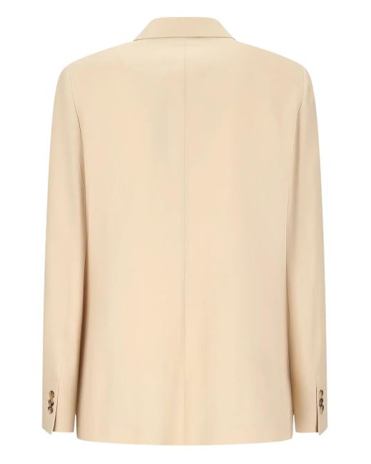 Paul Smith Natural Double-Breasted Blazer for men