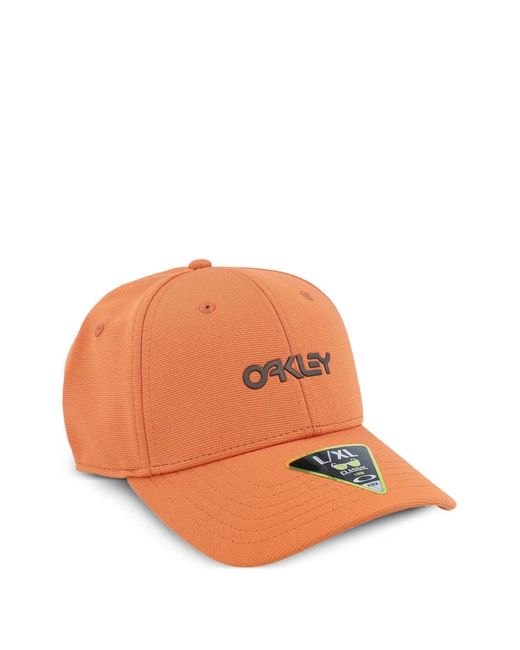 Oakley Orange 6 Panel Cap for men