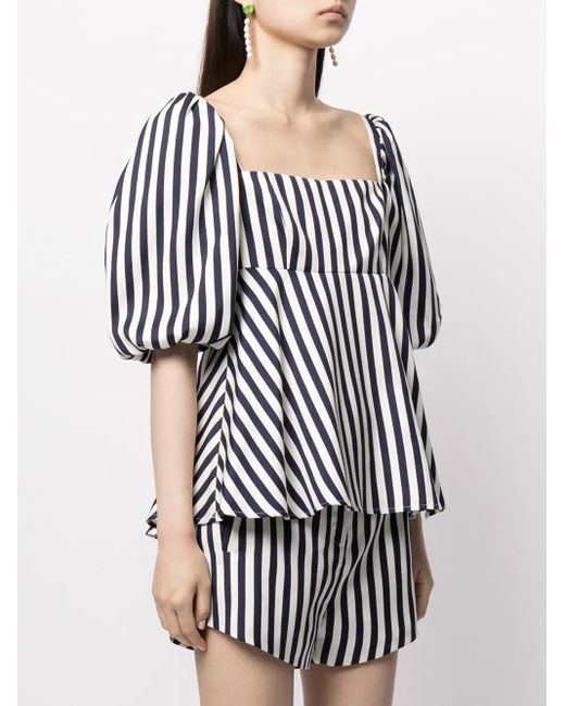 Macgraw Multicolor Vienna Striped Top