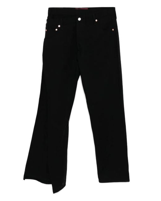 Junya Watanabe X Levi's Jeans Met Wijde Pijpen in het Black voor heren
