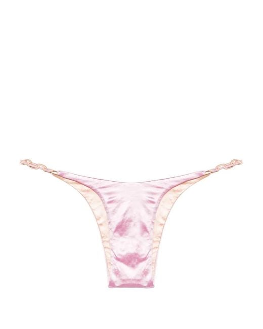 Isa Boulder Pink Exclusive Reversible Bikini Bottoms